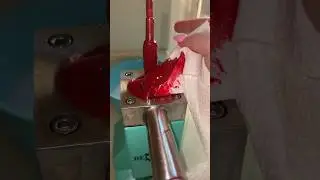 This was SO HARD to clean 😫🫧💦❤️ 