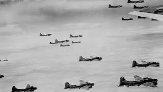 Dear Hearts and Gentle People but its during a bombing raid.