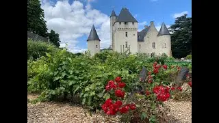 Русский художественный пленэр в садах замка Риво в Долине Луары (фр. Château du Rivau) 3 июля 2020г.