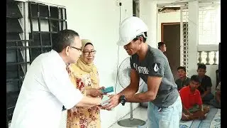 MYEG Donation to Fire Victims at Kg. Sungai Penchala