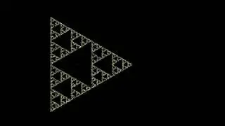 Sierpinski tringle with Free Pascal