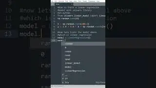 Python For Data Science | Train Model 
