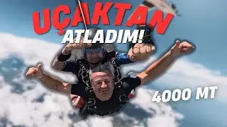 Uçaktan Atladım 😱 4000 Mt Yükseklik