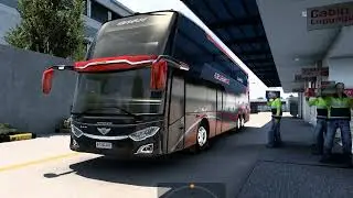 Keberangkatan Juragan99 Trans Double Decker dari Terminal Arjosari | ETS 1.47 | Map Masugo