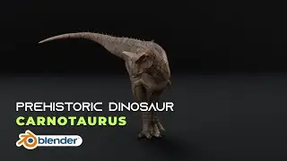 Carnotaurus CGI Animation | Blender 3D Project