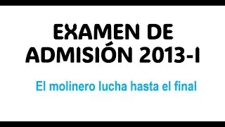 ADMISIÓN AGRARIA LA MOLINA
