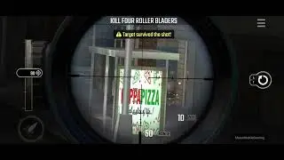 Pure Sniper Z9 Mission 34 Keep Rollin Rollin Kill Four Roller Bladers
