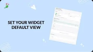 Control what visitors see first in your tawk.to widget