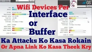 How to Resolve Interfaces Or Buffer Problems on Wifi Devices(Point to Point) Urdu/Hindi