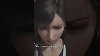 FINAL FANTASY VII REBIRTH Tifa lying to Cloud and feeling guilty about it #ff7rebirth #tifalockhart