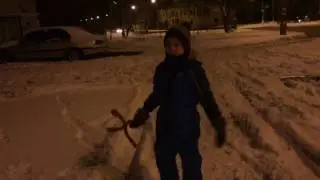 СНЕЖКОЛЕП ❄️ зимние игры на улице☃️❄️