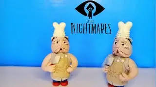 Повар из игры Маленькие Кошмары(Little Nightmares). Лепим из пластилина.