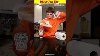 Ketchup Cleaning Hack 😱 #shorts #funny #funnyshorts #lifehack #viral #anime