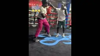 Terence Crawford's SONS SPARRING