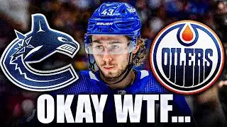 THE CANUCKS & OILERS TALK IS GETTING OUT OF HAND… WTF MARK SPECTOR