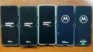 Samsung Z Flip 4, 5, 6, Moto Razr 40 Ultra, 50 Ultra Power on, Power Off, Boot & Shutdown Animations