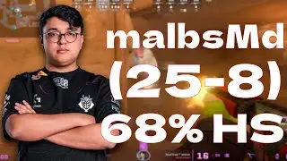 CS2 POV G2 malbsMd (25-8) vs FACEIT (mirage) - FACEIT PRO DEMO
