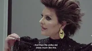 See our exclusive backstage chat with surprise CPHFW runway star Lisa Rinna