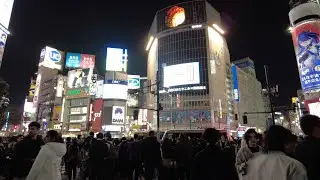 [4K/Stereo] Mar. 16, 2024: Shibuya Scramble Crossing to Miyashita Park Walk (渋谷スクランブル交差点から宮下公園への散策)