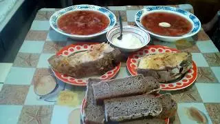 Борщ с рыбой. Вкусный борщ. Блюда из рыбы. 