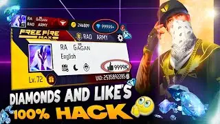 FINALLY DIAMONDS AND LIKE HACK / UNLIMITED DIAMONDS AND LIKES / AI TOOL / GARENA FREE FIRE