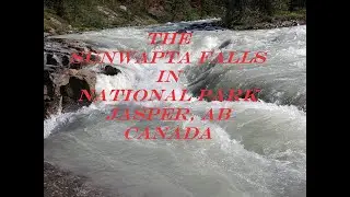 Sunwapta Falls in Jasper National Park, Alberta, Canada