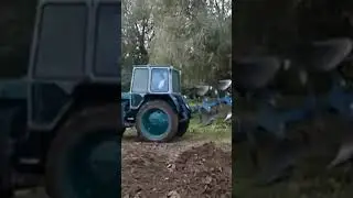 Полноприводный ЮМЗ-6 кл турбо с оборотным плугом