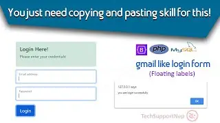 How to Create Responsive Login Form in PHP using Bootstrap and MySQL Database? [Easy Way]