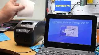 Установка драйвера на термопринтер Xprinter XP-Q200II