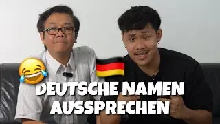 DEUTSCHE NAMEN AUSSPRECHEN mit KHOISPAPA😂🇩🇪