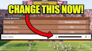 15 Settings You NEED To Change | College Football 25