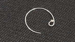 Simple cute ear wires