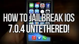How To Jailbreak iOS 7.0.4 Untethered With Evasi0n!