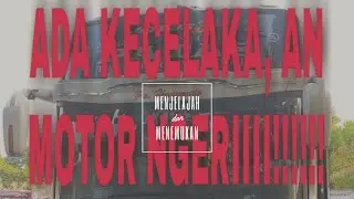 perjalanan bersama BUS P.O HARYANTO ada kecelaka, an