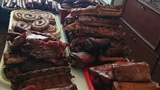 Сколько готовой копченой продукции, получается с одной туши Свиньи 100 кг.