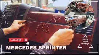 MERCEDES SPRİNTER & VW CRAFTER KONSOL KAPLAMA