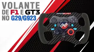 Volante de Formula 1 e GT3 Para Logitech G29 G923 GRIDBURN modelo VF F2 para G29 G923 PS