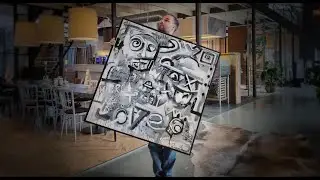 Black & White Neo-Expressionism | Hue, Me and the Color Blind | Ramon Bruin