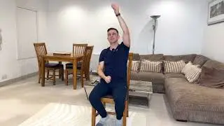 10 Min Seated soldiers workout by Coach Sean #fitnessjourney