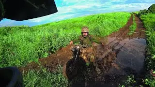 Грязная поездочка.