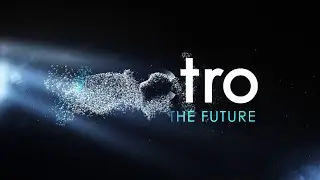 Particle Logo Animation - After Effects - Trapcode Particular