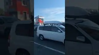Отпуск на Toyota Probox едем в Магадан.