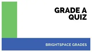 Grade a Quiz