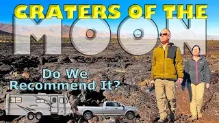 Craters of the Moon | RVing Idaho | Inferno Cone, Indian Tunnel, Lava Flow Campground
