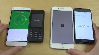 Nokia 150 vs. iPhone 7 Plus - Which Is Faster?