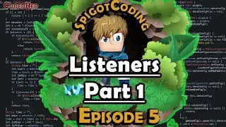 How to make a Spigot 1.15 plugin (Ep5) Listeners Part 1