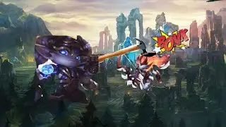 My Poppy Jungle made him rage quit.. 11 minute game!