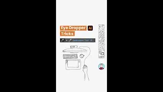 Eye dropper tricks (Adobe illustrator)