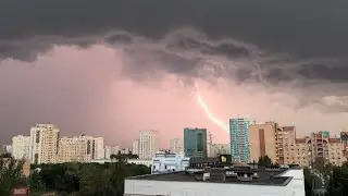 Летние грозы Москвы. Завораживающая мощь природы 2024