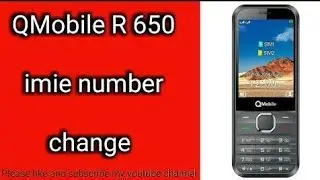 Q Mobile R650 IMEI change codes bye prince communication